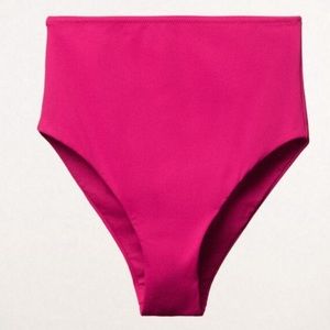Zara high-waisted bikini bottom, NWT, size S